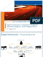 3614 Supply Chain Execution - Transportation Management, Warehouse Management, Event Management and You
