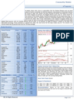 Commodity Technical Analysis for 2nd Week September 2013