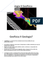 Geologia X Geofísica