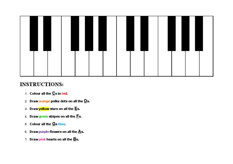 Color and Design Instructions Guide | PDF