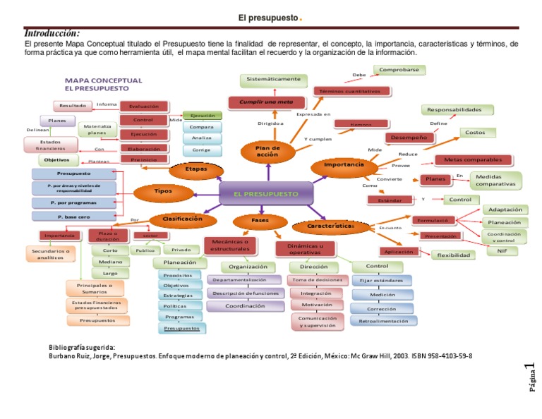 mapa conceptual del presupuesto.pdf Neuropsicología