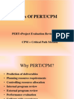 Basics of PERT/CPM: PERT Project Evaluation Review Technique