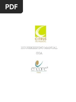 Housekeeping Manual