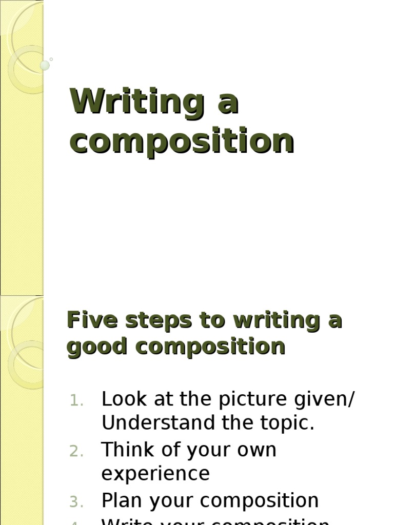 8.5 - Writing A Composition | PDF | The Star Spangled Banner