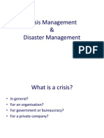 Crisis & Disaster Management