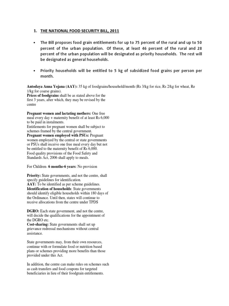 the-national-food-security-bill-2011-pdf-government-public-sphere