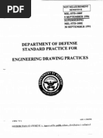 MIL-STD-100F Engineering Drawing Practices