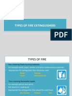 Types of Fire Extinguishers