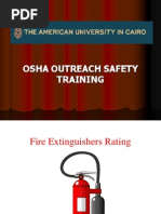 Fire Extinguishers Rating