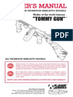 Thompsom Semi-Auto Tommy Gun