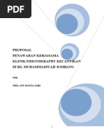 Download Contoh Proposal Klinik Fisioterapi Kecantikan by Ayu Ratna Galih SN169088377 doc pdf