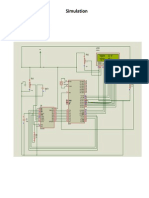 Simulation: CAD Tool: Proteus 8.0