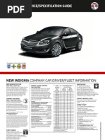 Download New Vauxhall Insignia Pricelist - Sep 2013 by david1064 SN169094359 doc pdf