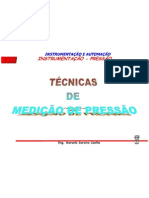 Técnicas Medição de Pressão