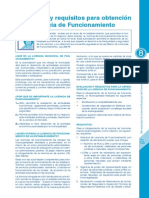 Evaluación y requisitos para obtención LIC. FUNC