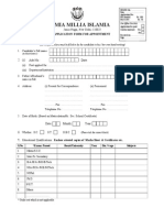 Jamia Millia Islamia: 2 (I) Adv - No.: Date