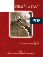 Valentin Muresan-Legea morala la Kant