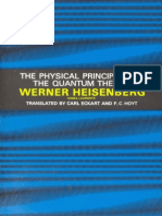 Heisenberg, The Physical Principles of Quantum Theory (1949, 99)