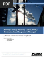 Download MPIRG Report - HERC - Reevaluating Waste Management in Minneapolis by DThomasJournals SN169129725 doc pdf