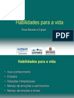 Habilidades para A Vida Aula de 7 E8 de Nov