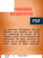 Sensores Resistivos