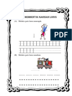 LAtihan MEmbentuk Garisan Lurus