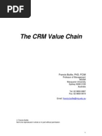 CRM Value Chain Buttle