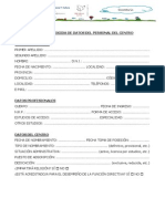 SECRETARÍA_ficha de recogida de datos del personal del centro