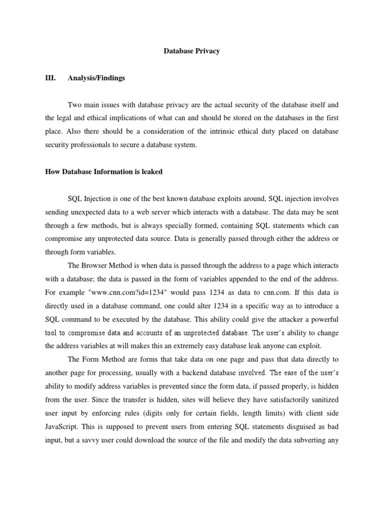 Analysis | PDF | Sql | Databases image.