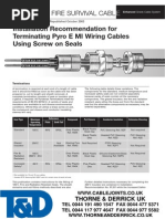 Download Pyrotenax Cable Terminations  Glands by Shameel Pt SN169159204 doc pdf