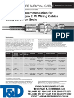 PYROTENAX FIRE SURVIVAL CABLE TERMINATION GUIDE