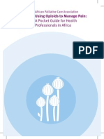 APCA Using Opioids to Manage Pain a Pocket Guide for Health Professionals in Africa (2010)