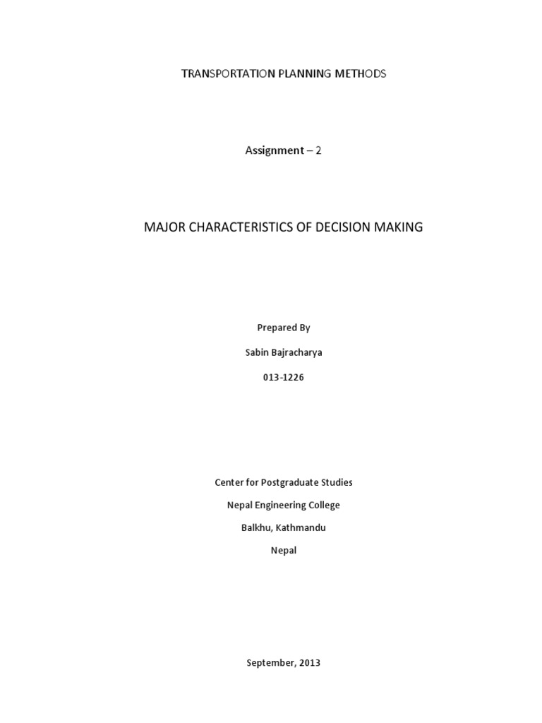 Decision Making | PDF | Consensus Decision Making | Pluralism ...