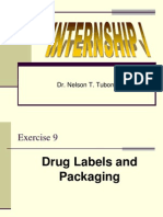 Drug Labels and Packaging Key Terms