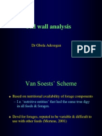 Cell Wall Analysist