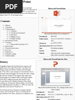 Microsoft Powerpoint Wikipedia The Free Encyclopedia Microsoft Power Point Microsoft Office
