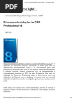 Primavera-Instalação do ERP Professional v8 _ ..__invisible flame light__.