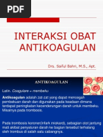 Interaksi Obat Antikoagulan