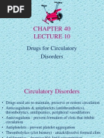 Drugs For Circulatory Disorders