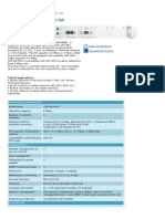 Spec CFM-M4-MUX IDU