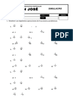 Simulacro de Matematica