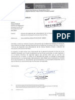 MTC OFICIO 2337-2012-MTC-16-Inf. de Inspección de Remediación de Pasivos Residuos Sólidos y Asbestos en Apto PIO