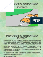 Prevencion Accidentes en Trayecto.
