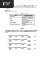 Download Knowledge Management Survey With Employees by SUKUMAR SN16921405 doc pdf