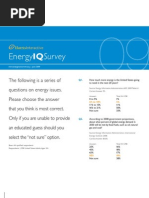 Download 2009 Energy IQ Questions and Answers by Energy Tomorrow SN16921427 doc pdf
