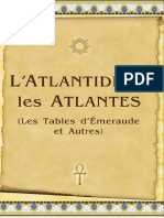 L'Atlantide Et Les Atlantes (Les Tables D'émeraude Et Autres)