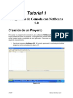 Tutorial 1 - Programas de Consola Con NetBeans 5