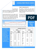 Consumer Price Index - May 13