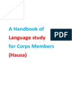 Hausa Language Study (NYSC)
