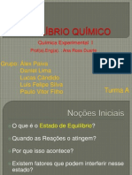 Equilíbrio Químico